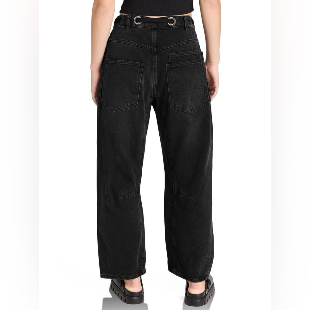Washed Wide Leg Jeans - Picture 5 of 14